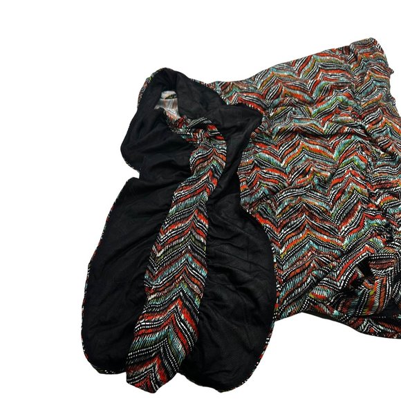 Michael Michael Kors Women's Small Petite Short Sleeve Top Multicolor Preowned - Picture 3 of 11